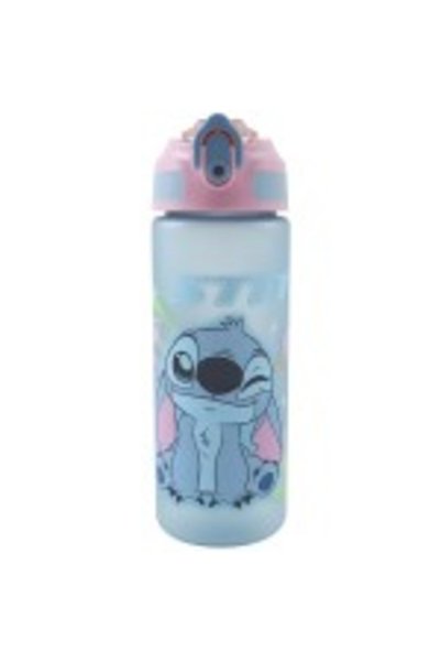 Disney Πλαστικό Μπουκάλι με Καλαμάκι Στιτς 600ml 552-05217 Gim