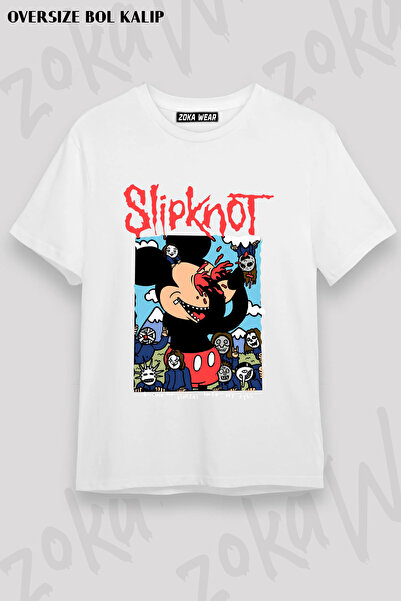 ZOKAWEAR Slipknot V34 Printed T-Shirt