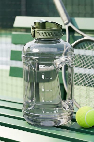 Kitchen Life Sticlă de apă motivațională de 2200 ml