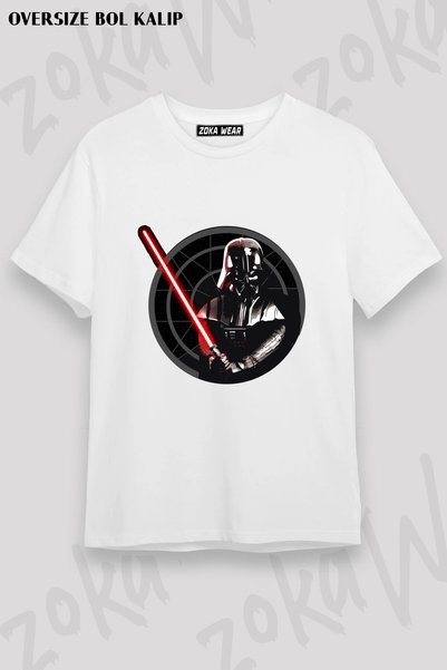 ZOKAWEAR تي شيرت مطبوع عليه Star Wars - Light S
