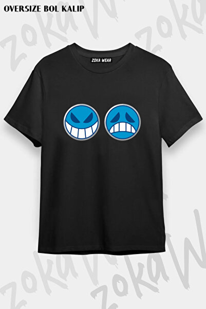 ZOKAWEAR Ace Fire Fist Whitebeard Pirates Portgas One Piece Asce Printed T-Shirt