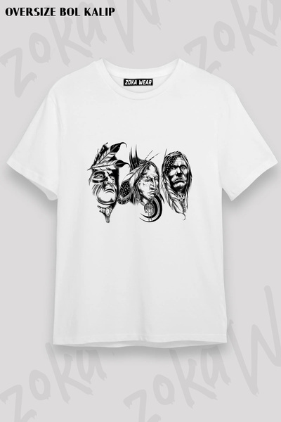 ZOKAWEAR Indian Kizilderili Printed T-Shirt