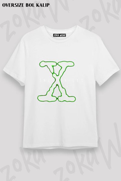 ZOKAWEAR Old Logo Series the X Files Printed T-Shirt