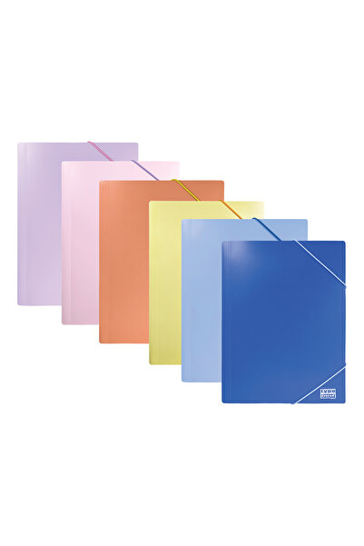 TYPOTRUST Διπλός ελαστικός φάκελος παστέλ 25x35