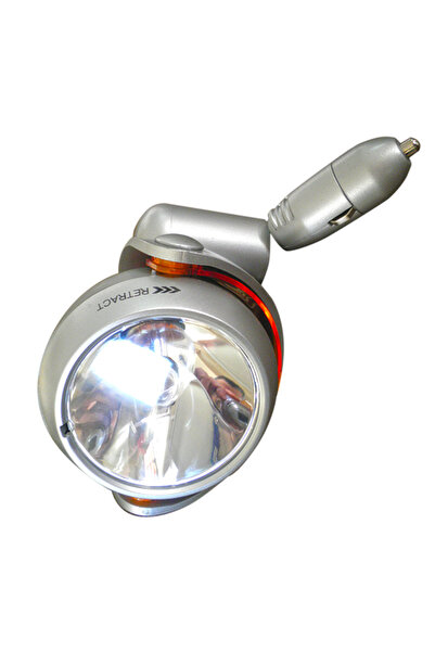 Generic Brand Φακός 12V ΣΤΡΟΓΓΥΛΟΣ - 1 τεμάχιο