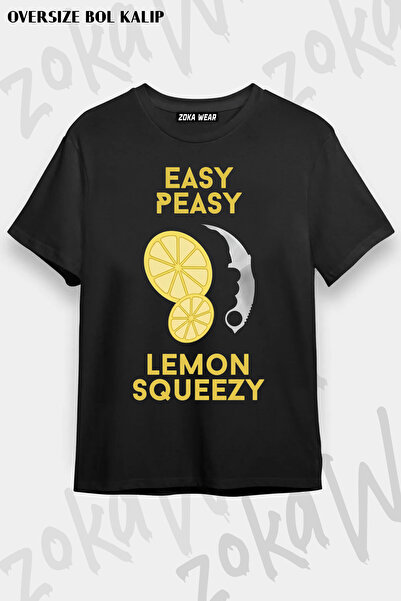 ZOKAWEAR Cs Go Peasy Lemon Squeezy Counter Strike Lemon Printed T-Shirt
