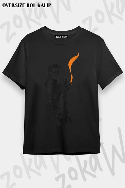 ZOKAWEAR تي شيرت مطبوع عليه نيك كيف - ميرسي