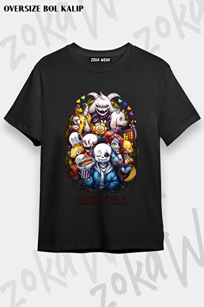 ZOKAWEAR Undertale Sans V23 Printed T-Shirt