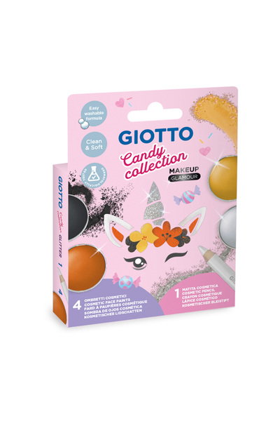 Giotto Συλλογή Μακιγιάζ Candy - Μεταλλικά χρώματα γκλάμουρ