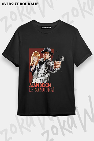 ZOKAWEAR Alain Delon Le Samourai Printed T-Shirt
