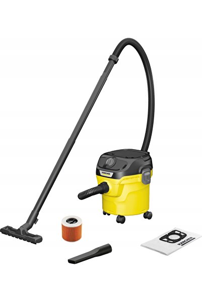 Karcher Aspirator negru-galben de 12L, 1000W, pentru colectarea prafului