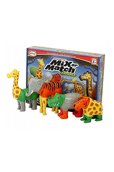 Malblo Malik Set de joacă educativ cu animale magnetice din junglă pentru