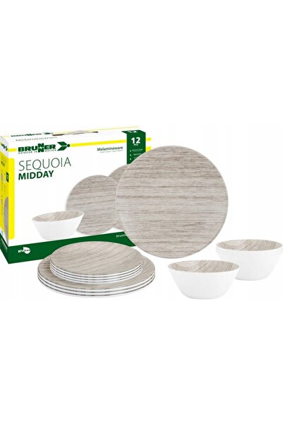 Brunner Set de masă din melamină Midday Sequoia