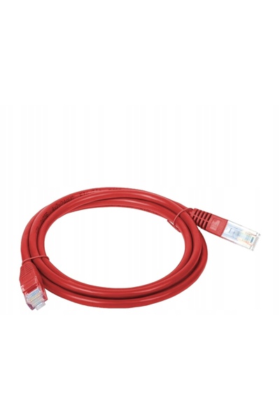 Alantec Cablu de rețea Cat5e U/UTP de 1m, roșu