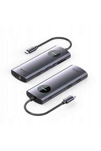 Vention Stație de andocare USB-C 9-în-1 4K 60Hz 100W