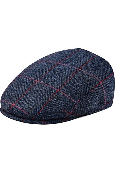 GENERAL FEINION Men's Wool Tweed Newsboy Ivy Cap Gatsby Golf Flat Hat