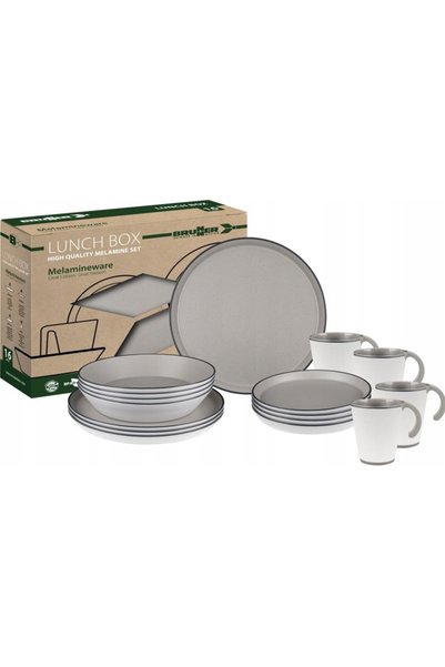 Brunner Set de masă iconic compact din melamină Lunch Box