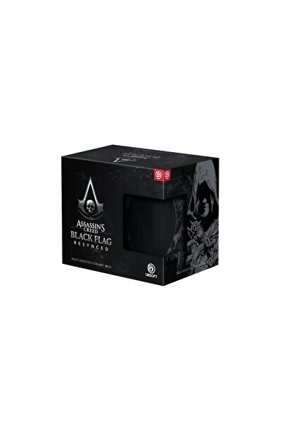 Good Loot Cană termos Kubek Heat Reveal Assassin's Creed Black Flag 480ml Negru