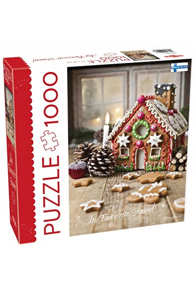 TACTIC Puzzle 59607 1000 piese Căsuța de turtă dulce Calitate superioară Pentru