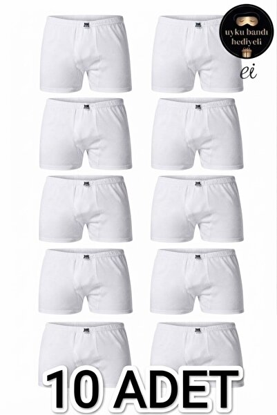 Tutku Men's 10-Pack 100% Cotton White Argentine Long Johns - Custom Made Slee...