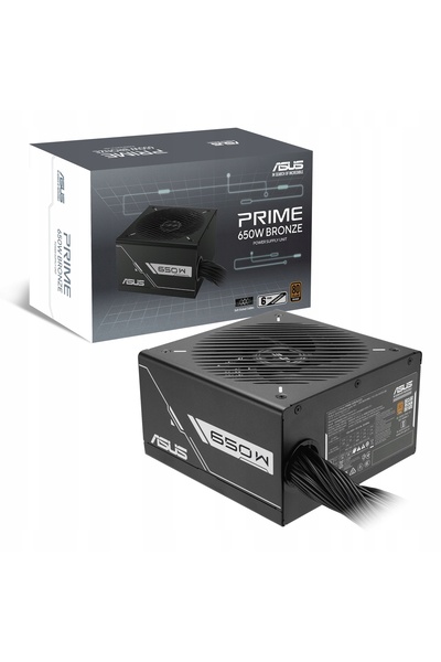 ASUS Sursă de alimentare ATX Prime 650W 20+4 pini, neagră