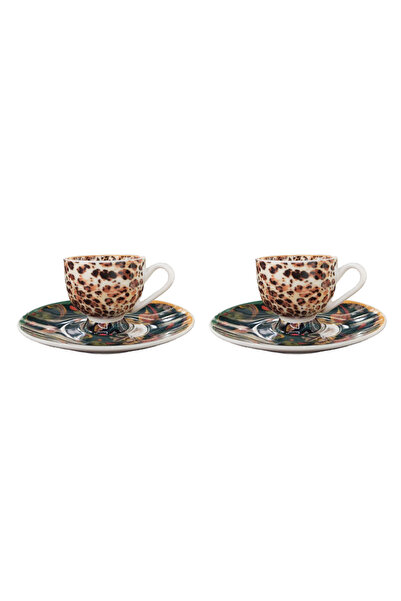 Lucky Art Lioran Bone Set of 2 Coffee Cups 90 ml