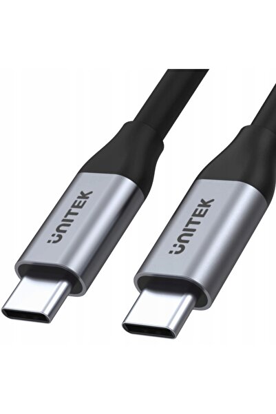 Unitek Cablu de încărcare USB Type-C la USB Type-C, 1M, 10Gbps, 4K 60Hz, 20V/5A