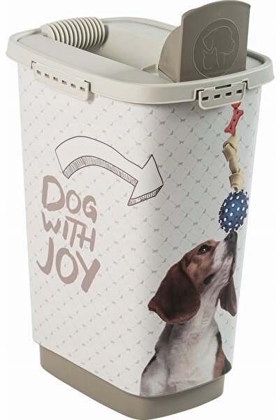 Rotho Container pentru hrană de pisici Cody 25l Bej