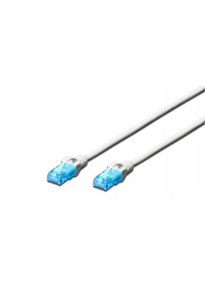 Digitus Cablu de rețea DK-1512-0025/WH RJ45 kat.5e U/UTP 0.25m PVC Alb
