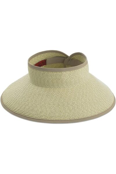 GENERAL Ultra Red Hat with Brim for Sun Protection, Tie Band and Sweat-Absorb...