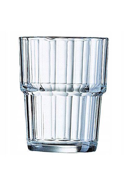 Arcoroc Pahar de sticlă jos NORVEGE, din sticlă călită, 250ml, set de 6 bucăți