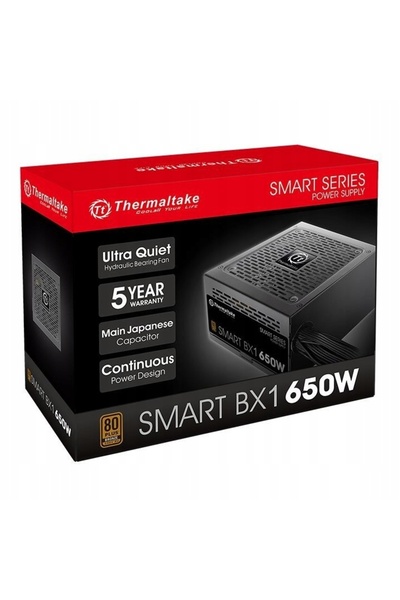 THERMALTAKE Sursă de alimentare smart bx1 650w 80 plus bronze originală silen...