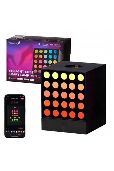 Yeelight Lampă de birou Cube Smart Wi-Fi/Bluetooth LED