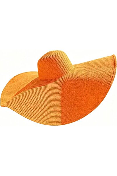 GENERAL Oversized Beach Straw Hats for Women Extra Large Wide Brim Beach Hat ...