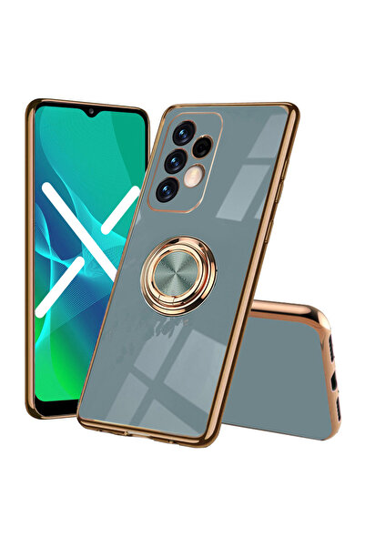 ERBORD Husă pentru Samsung Galaxy A13 4G, Electro Ring, gri