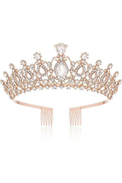 Shining Diva Fashion Crystal Tiara and Crown for Women Stylish Headband Crown...