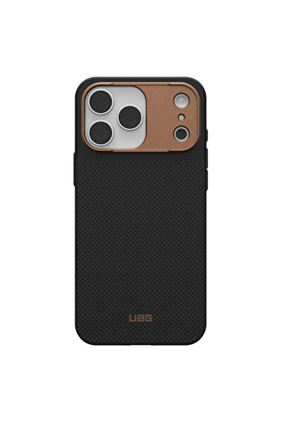 UAG Husă pentru iPhone 17 Pro, Fibr Armr MagSafe, Negru aramidă