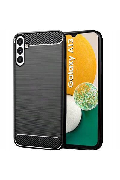 ERBORD Husă pentru Samsung Galaxy A04S / A13 5G, Carbon, negru