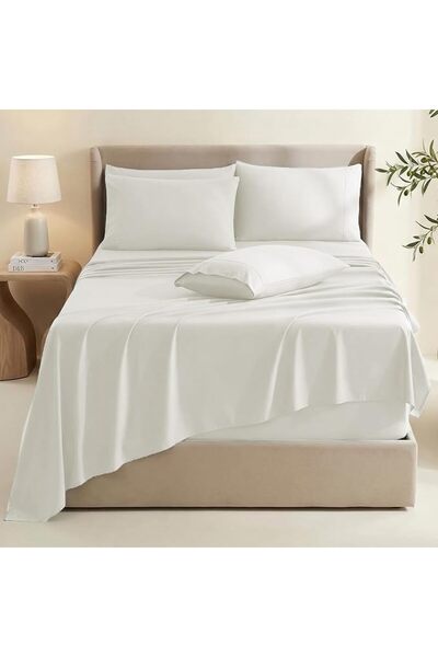 Hearth & Harbor Extra Deep Pocket King Size Sheets Set - Fits Mattress 18-24 ...