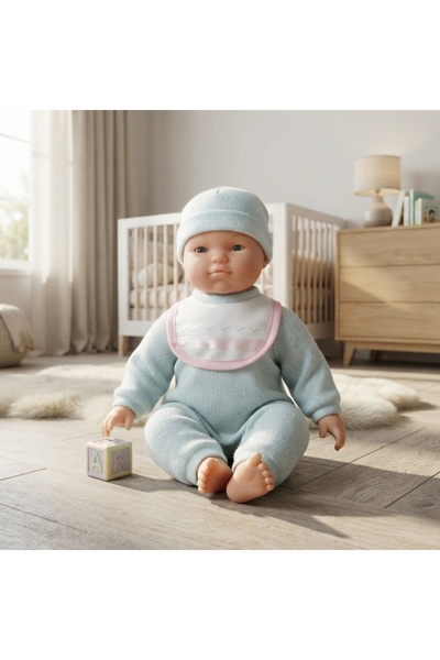 Generic Brand عروسة رضيع للأطفال بصوت 🎵👶 – دمية بيبي تفاعلية للعب التخيلي و...