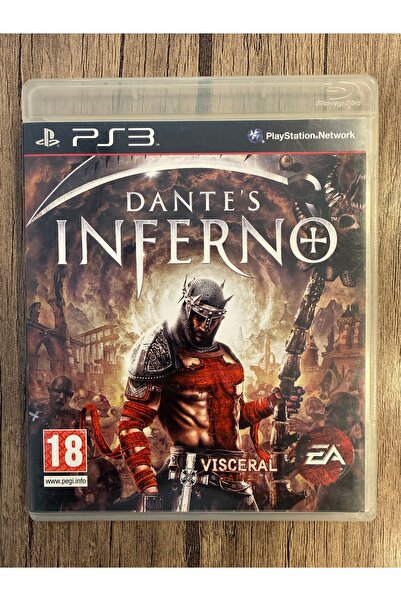 EA ps3 dantes inferno orjinal oyun 10/10 kondüsyon kitapçıklı