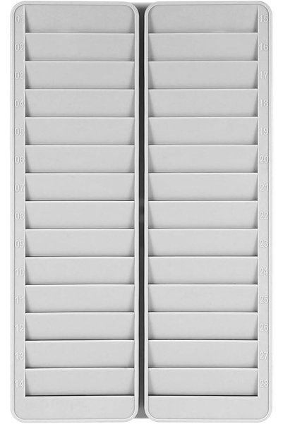 GENERAL Time Card Holder, 28 Slots Time Card Holder Wall Mount for Employees,...