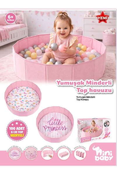papey YUMUŞAK MİNDERLİ TOP HAVUZU -Top Hediyeli -Havuz Topu
