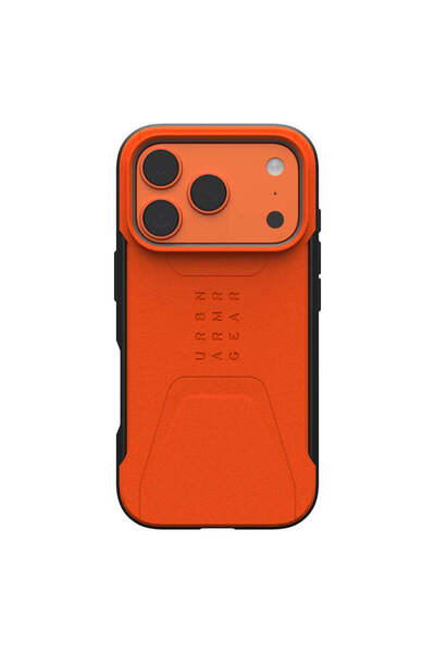 UAG Husă pentru iPhone 17 Pro, Civilian MagSafe, Portocalie