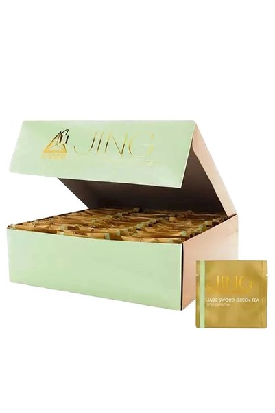 JING Green Jade Sword Tea Bags 100 Bags