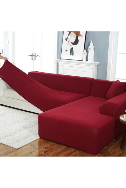GENERAL L Shape Stretch Spandex Sofa Cover (SFT-4,3 Seater)