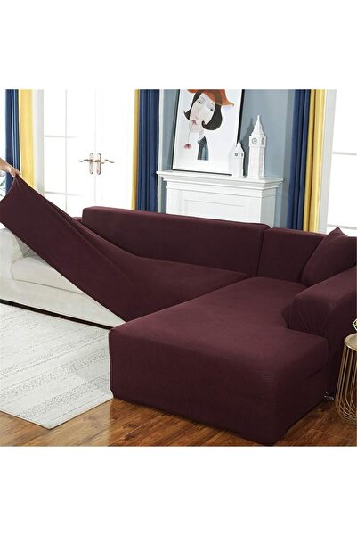 GENERAL L Shape Stretch Spandex Sofa Cover (SFT-4,3 Seater)