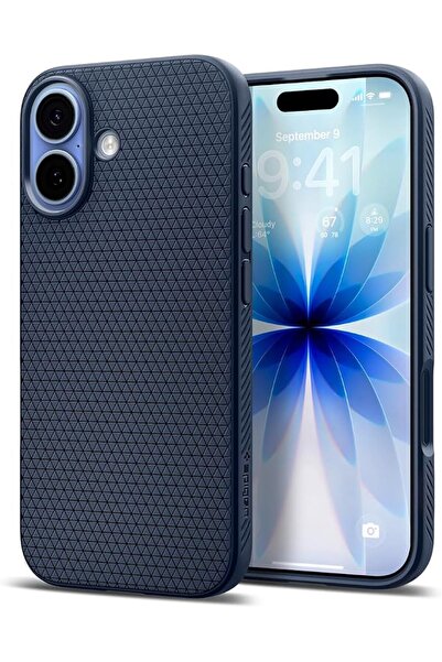 Spigen Caseology Spigen Liquid Air for iPhone 17 case cover (2025) - Abyss Green