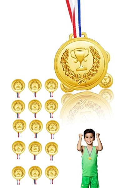 Sweet seven 18 ميدالية ذهبية بلاستيكية للجوائز، ميدالية البطولة للرياضات، وكر...