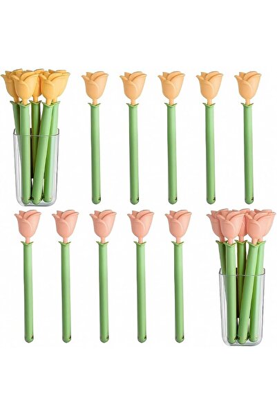 GENERAL Ouliget Magnetic Refrigerator Sealing Clip,Cute Tulip Shaped Food Pac...